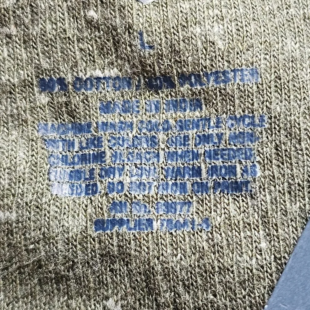 NWT St Johns Bay Henley Shirt Men L Olive Green Long Sleeve Buttons Casual - Picture 13 of 13